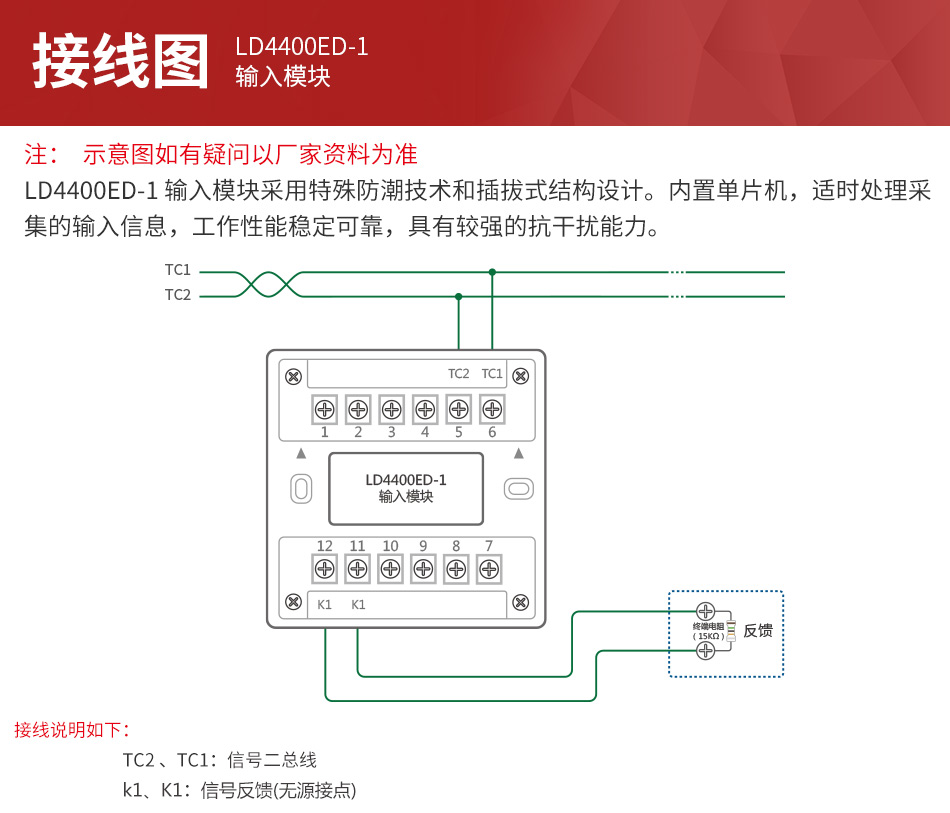 LD4400ED-1輸入模塊